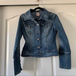 CANDIE’S Blue Denim Jean Jacket with embellishments